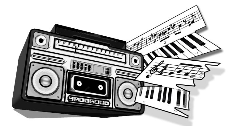 Imitoi soittajia levyiltä Kuuntele musiikkia